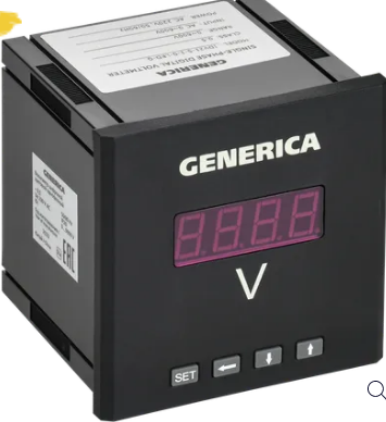Вольтметр цифр. щит. 1-ф. 96х96 LED GENERICA | код IDV21-5-1-0-LED-G | GENERICA by IEK Вольтметр цифр. щит. 1-ф. 96х96 LED GENERICA | код IDV21-5-1-0-LED-G | GENERICA by IEK