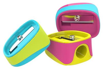 Точилка для карандашей ручная Deli ER00903 U-touch 1 отверстие пластик/резина ассорти туба | код 1116075 | DELI Точилка для карандашей ручная Deli ER00903 U-touch 1 отверстие пластик/резина ассорти туба | код 1116075 | DELI