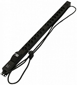 Hyperline SHE-15SH-1IEC-BF-2.5EU Блок розеток, вертикальный, 15 розеток Schuko, 1 розетка IEC320 C13, авт. выключатель, защита от перенапряжения, кабель питания 2.5м (3х1.5мм2) с вилкой Schuko 16A, 250В, 1040x44.4x44.4мм (ДхШхВ), корпус алюминий, черный К