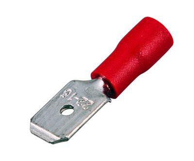 Клемма плоская изол. (штекер) (VM 1.25-250) | код 08-0313 | Rexant