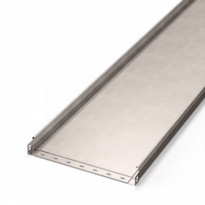 Лоток неперфорированный Стандарт INOX (AISI 409) 400х50х3000 (1,0 мм) (6 м/уп) Промрукав | код PR16.2401 | ПРОМРУКАВ Лоток неперфорированный Стандарт INOX (AISI 409) 400х50х3000 (1,0 мм) (6 м/уп) Промрукав | код PR16.2401 | ПРОМРУКАВ