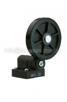 Консоль пластм. с резин. рол. Ф50мм | код LD23MEL121 | EMAS