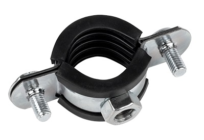 Хомут стальной 3/4" (25-29 мм), с уплотнителем | код hsu1034 | EKF