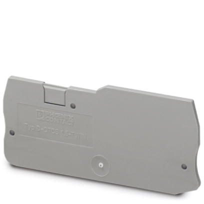 Концевая крышка D-QTCS 1,5-TWIN | код 3206403 | PHOENIX CONTACT Концевая крышка D-QTCS 1,5-TWIN | код 3206403 | PHOENIX CONTACT