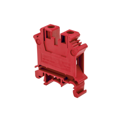 Клемма винтовая проходная, 10 мм2, красная MTU-10RD | код 54698 | MEYERTEC Клемма винтовая проходная, 10 мм2, красная MTU-10RD | код 54698 | MEYERTEC