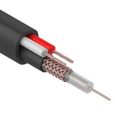 Кабель КВК-П-1.5+2х0.75 наруж.Ч бухта(м) | Код. 01-4015 | Rexant