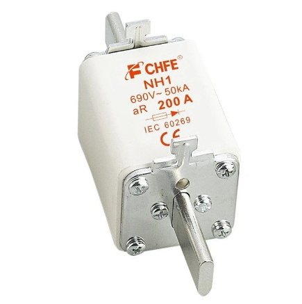Вставка плавкая NH1, 250A, AC690V/500VDC, 50kA, тип aR | код NH1-250AR | CHFE Вставка плавкая NH1, 250A, AC690V/500VDC, 50kA, тип aR | код NH1-250AR | CHFE