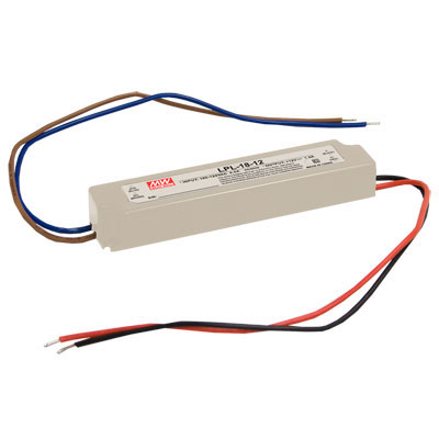 Источник питания AC-DC, 18Вт, IP67, вход 90…132В AC, выход 36В/0,5A,изоляция 3000В AC, в кожухе 140х30х20мм, -30…+70С | код LPL-18-36 | MeanWell Источник питания AC-DC, 18Вт, IP67, вход 90…132В AC, выход 36В/0,5A,изоляция 3000В AC, в кожухе 140х30х20мм, -30…+70С | код LPL-18-36 | MeanWell