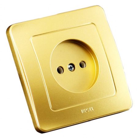 Розетка скрытая золото | код РС16-301-07 | HEGEL Розетка скрытая золото | код РС16-301-07 | HEGEL