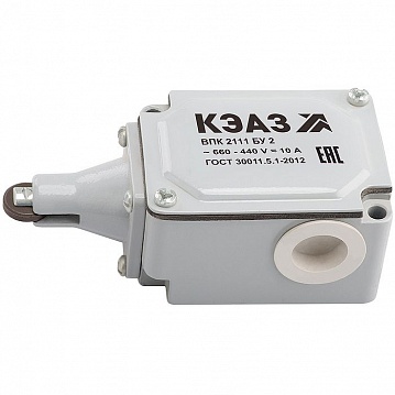 Выключатель путевой ВПК-2111Б-У2 | код. 151285 | КЭАЗ Выключатель путевой ВПК-2111Б-У2 | код. 151285 | КЭАЗ