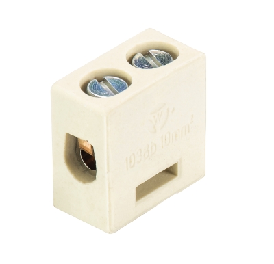 Клеммная колодка, керамическая, для установки на шину 3х10 мм, Тип 1038 B DS, 1 полюс, с защитой провода, максимальное сечение провода: 6 мм кв., номинальные характеристики: 400 V 41 A серия Appliance | код 30.401.0675.0 | Wieland Клеммная колодка, керамическая, для установки на шину 3х10 мм, Тип 1038 B DS, 1 полюс, с защитой провода, максимальное сечение провода: 6 мм кв., номинальные характеристики: 400 V 41 A серия Appliance | код 30.401.0675.0 | Wieland