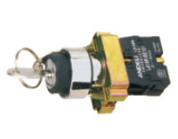 Переключатель XB2-BG45 черный 2 положения с ключом 1з+1р (ANDELI) | код ADL10-007 | ANDELI