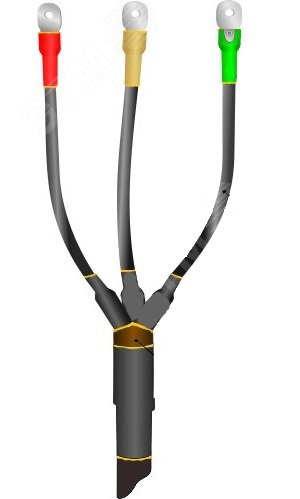 Муфта кабельная концевая 1ПКВ(Н)Тп-3х(35-50)без наконечников | код | Нева-Транс Комплект