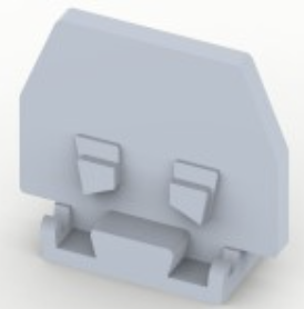 Концевая пластина для клемм, серая MEP2.5(G) | код 3910640000 | Elmex Концевая пластина для клемм, серая MEP2.5(G) | код 3910640000 | Elmex