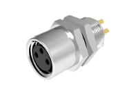 M8A04C-FPSFHUA Гнездовой на панель, под пайку, код A, неэкран, 4конт, 3A-50/60В внеш. M8x0,5, шт | код M8A04C-FPSFHUA | SUPU