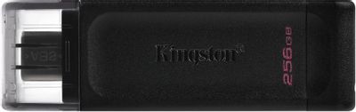 Флеш Диск Kingston 256GB DataTraveler 70 Type-C DT70/256GB USB3.2 черный | код 1910824 | Kingston Флеш Диск Kingston 256GB DataTraveler 70 Type-C DT70/256GB USB3.2 черный | код 1910824 | Kingston
