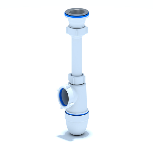 Сифон для умывальника АНИ 1 1/2' x 40 | код C0100 | АНИ пласт