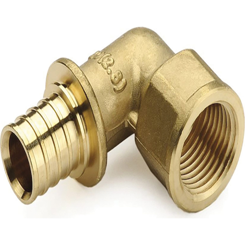 Угольник аксиальный латунный ВР 16x3/4 | код AX3501634 | PRO AQUA Угольник аксиальный латунный ВР 16x3/4 | код AX3501634 | PRO AQUA