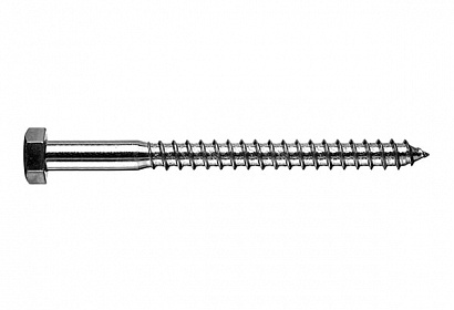 Сантехнический шуруп 10х100 DIN 571 глухарь цинк (10 шт/уп) Промрукав | код PR08.9753 | ПРОМРУКАВ Сантехнический шуруп 10х100 DIN 571 глухарь цинк (10 шт/уп) Промрукав | код PR08.9753 | ПРОМРУКАВ