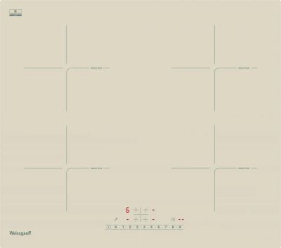 Индукционная варочная поверхность Weissgauff HI 640 GSC бежевый | код 1647314 | WEISSGAUFF Индукционная варочная поверхность Weissgauff HI 640 GSC бежевый | код 1647314 | WEISSGAUFF