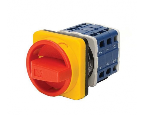 Кулачковый переключатель PSA, 10А, двухпозиционный, 5 полюсов, 90 градусов | код PSA010AK541E | EMAS Кулачковый переключатель PSA, 10А, двухпозиционный, 5 полюсов, 90 градусов | код PSA010AK541E | EMAS