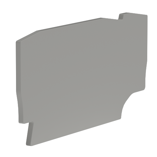 Крышка для клеммы 3 точки подключения на 2,5 кв.мм (замена на D-VPR-2.5-TWIN) | код ZEFC211GR | DKC Крышка для клеммы 3 точки подключения на 2,5 кв.мм (замена на D-VPR-2.5-TWIN) | код ZEFC211GR | DKC