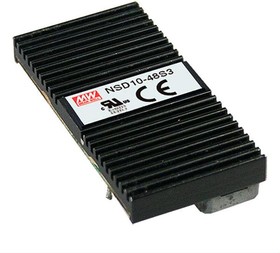 Источник питания DC-DC, 10Вт, вход 22…72В, выход 9В/0,05...1,1А, изоляция 1500В DC, корпус 51х25.4Х10мм, -25…+70С | код NSD10-48S9 | MeanWell Источник питания DC-DC, 10Вт, вход 22…72В, выход 9В/0,05...1,1А, изоляция 1500В DC, корпус 51х25.4Х10мм, -25…+70С | код NSD10-48S9 | MeanWell