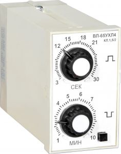 Реле времени циклическое ВЛ-65 3…30ч 3…30ч 110/220В, ток контактов исполнительного реле 4А, 1з+1р, УХЛ4 | код A8011-76912165 | РЕЛЕ И АВТОМАТИКА Реле времени циклическое ВЛ-65 3…30ч 3…30ч 110/220В, ток контактов исполнительного реле 4А, 1з+1р, УХЛ4 | код A8011-76912165 | РЕЛЕ И АВТОМАТИКА