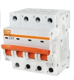 Авт. выкл. ВА47-60 4Р 40А 6кА х-ка С TDM | код SQ0223-0129 | TDM Авт. выкл. ВА47-60 4Р 40А 6кА х-ка С TDM | код SQ0223-0129 | TDM