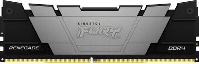 Память DDR4 8GB 3600MHz Kingston KF436C16RB2/8 Fury Renegade Black RTL Gaming PC4-28800 CL16 DIMM 288-pin 1.35В dual rank с радиатором Ret | код 2001685 | Kingston Память DDR4 8GB 3600MHz Kingston KF436C16RB2/8 Fury Renegade Black RTL Gaming PC4-28800 CL16 DIMM 288-pin 1.35В dual rank с радиатором Ret | код 2001685 | Kingston
