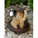 SL-RSN11-HDG2 SL-RSN11-HDG2 ЭРА Садовый светильник на солнечной батарее, полистоун, цветной, 11 см | код Б0018813 | ЭРА