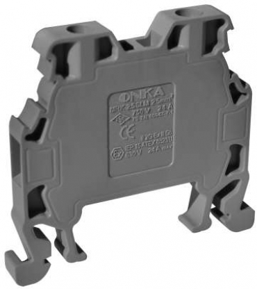 MRK 2,5S Клеммник на DIN-рейку 2,5мм.кв. (коричневый) (0906) | код 1010136 | ONKA MRK 2,5S Клеммник на DIN-рейку 2,5мм.кв. (коричневый) (0906) | код 1010136 | ONKA