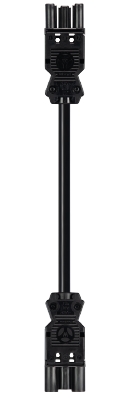 Кабельная сборка, оконеченная вилочным разъемом GST18i3, и розеточным разъемом GST18i3, 3 полюса, длина кабеля: 6 метров, сечение жил кабеля: 3х1,5 мм.кв., номинальное напряжение: 250V, номинальный ток: 16А, цвет разъема: черный, цвет кабеля: черный Код т Кабельная сборка, оконеченная вилочным разъемом GST18i3, и розеточным разъемом GST18i3, 3 полюса, длина кабеля: 6 метров, сечение жил кабеля: 3х1,5 мм.кв., номинальное напряжение: 250V, номинальный ток: 16А, цвет разъема: черный, цвет кабеля: черный Код т