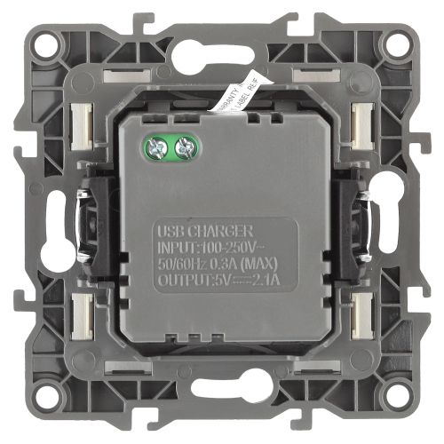 Устройство зарядное USB, 5В-2100мА, Эра12, белый, 12-4110-01 | код Б0027491 | ЭРА