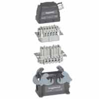 Комплект накл. розетка + вилка, угл. подключение 500В, 16А 16К+З | код 052608 | Legrand