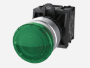 TS2021-0EM10 Модуль кнопки TS2 грибовидный, с подсветкой D30мм,крас., шт | код TS2021-0EM10 | SUPU