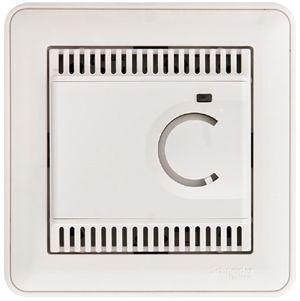 W59 Термостат для теплого пола с датчиком 10А белый | код TES-151-18 | Systeme Electric