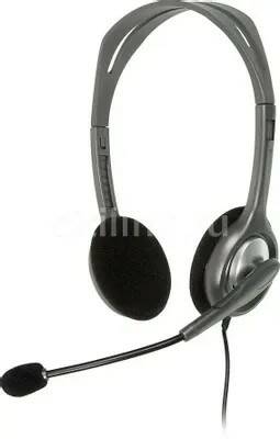 Наушники с микрофоном Logitech H110 темно-серый 1.8м накладные оголовье (981-000472) | код 1892803 | Logitech Наушники с микрофоном Logitech H110 темно-серый 1.8м накладные оголовье (981-000472) | код 1892803 | Logitech