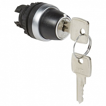 Переключатель с ключом Osmoz, 3 позиции | код. 023960 | Legrand Переключатель с ключом Osmoz, 3 позиции | код. 023960 | Legrand