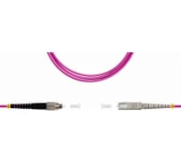 Патч-корд оптический LANMASTER, симплексный, SC/PC-FC/PC, OM4, LSZH, 7.0 м | код LAN-SC-FC/OM4-7.0 | LANMASTER