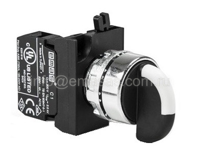 Переключатель 2-0-1 с фиксацией (2НО), CM101S30 | код CM101S30 | EMAS Переключатель 2-0-1 с фиксацией (2НО), CM101S30 | код CM101S30 | EMAS