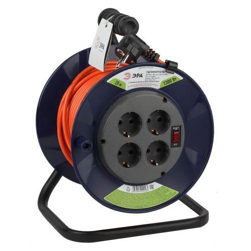 Удлинитель силовой RPx-4es-3x0.75-20m на пластик. катушке с/з 4гнезда 20м ПВС 3х0.75 Эра Б0046845 Удлинитель силовой RPx-4es-3x0.75-20m на пластик. катушке с/з 4гнезда 20м ПВС 3х0.75 Эра Б0046845