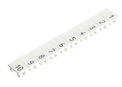 Маркировка для клемм сечением 4 мм.кв., шириной 6 мм, 10 шильдиков, белая, нанесенные знаки: L3,L3, ... ,L3 | код 04.856.0653.0 | Wieland Маркировка для клемм сечением 4 мм.кв., шириной 6 мм, 10 шильдиков, белая, нанесенные знаки: L3,L3, ... ,L3 | код 04.856.0653.0 | Wieland