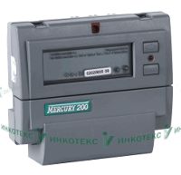 Счетчик 200.02 5-60А 230В 1Ф,Мн.Т кл.т 1.0 CAN на рейку ЖКИ МСК Меркурий | код MRC20002 | МЕРКУРИЙ