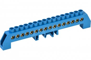 Шина “N” нулевая в изоляторе на DIN-рейку 8*12 мм 8групп (ANDELI) | код ADL16-290 | ANDELI Шина “N” нулевая в изоляторе на DIN-рейку 8*12 мм 8групп (ANDELI) | код ADL16-290 | ANDELI