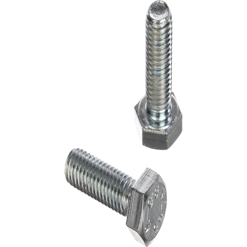 Болт DIN933 М8х20 шестигранная голова полная резьба класс прочности 8.8 покрытие цинк | код A02000802030527 | РФ