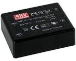Источник питания AC-DC, 5 Вт, вход 85...264В AC 47...440 Гц, 120...370B DC, выход 24В/0,23А, изоляция 4000В AC, в кожухе 62,85х50х19,7мм, -20...+70C | код PM-05-24 | MeanWell
