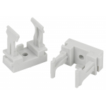 CLIP-20-P Крепеж-клипса ЭРА CLIP-20-P для трубы прямой монтаж серая d20мм 100шт | код Б0058941 | ЭРА