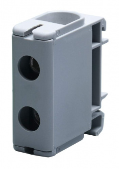 Клеммный блок закрытый 425А серый | код FTB-240G | ELVERT Клеммный блок закрытый 425А серый | код FTB-240G | ELVERT