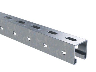 С-образный профиль 41х41, L6000, толщ.2,5 мм, горячеоцинкованный | код BPM4160HDZ | DKC С-образный профиль 41х41, L6000, толщ.2,5 мм, горячеоцинкованный | код BPM4160HDZ | DKC